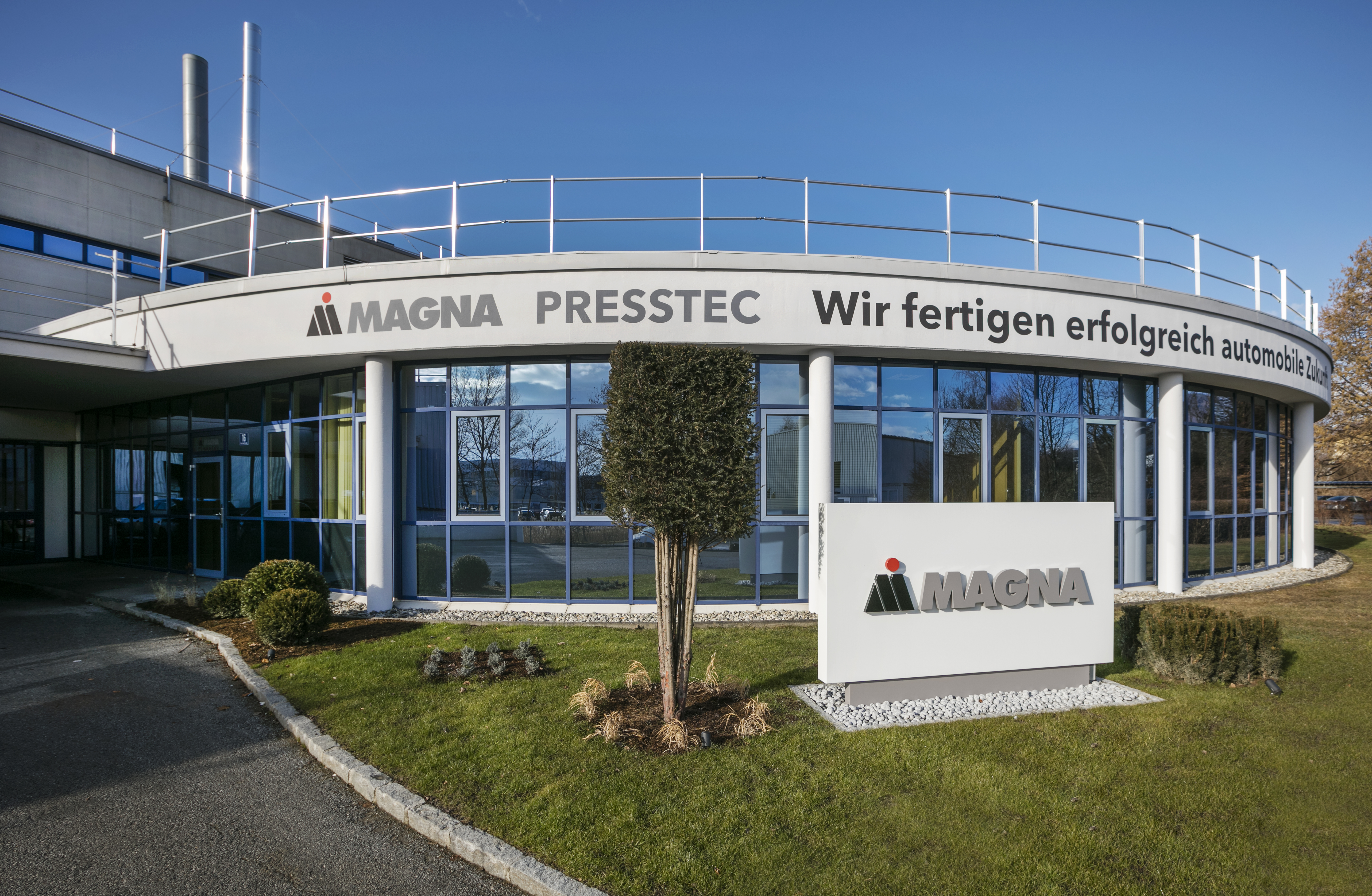 Presstec Haupteingang